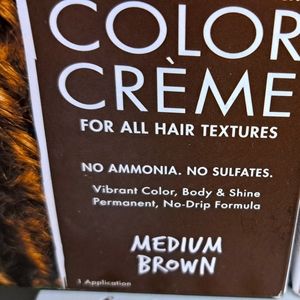 Sheamoisture Color creme medium brown